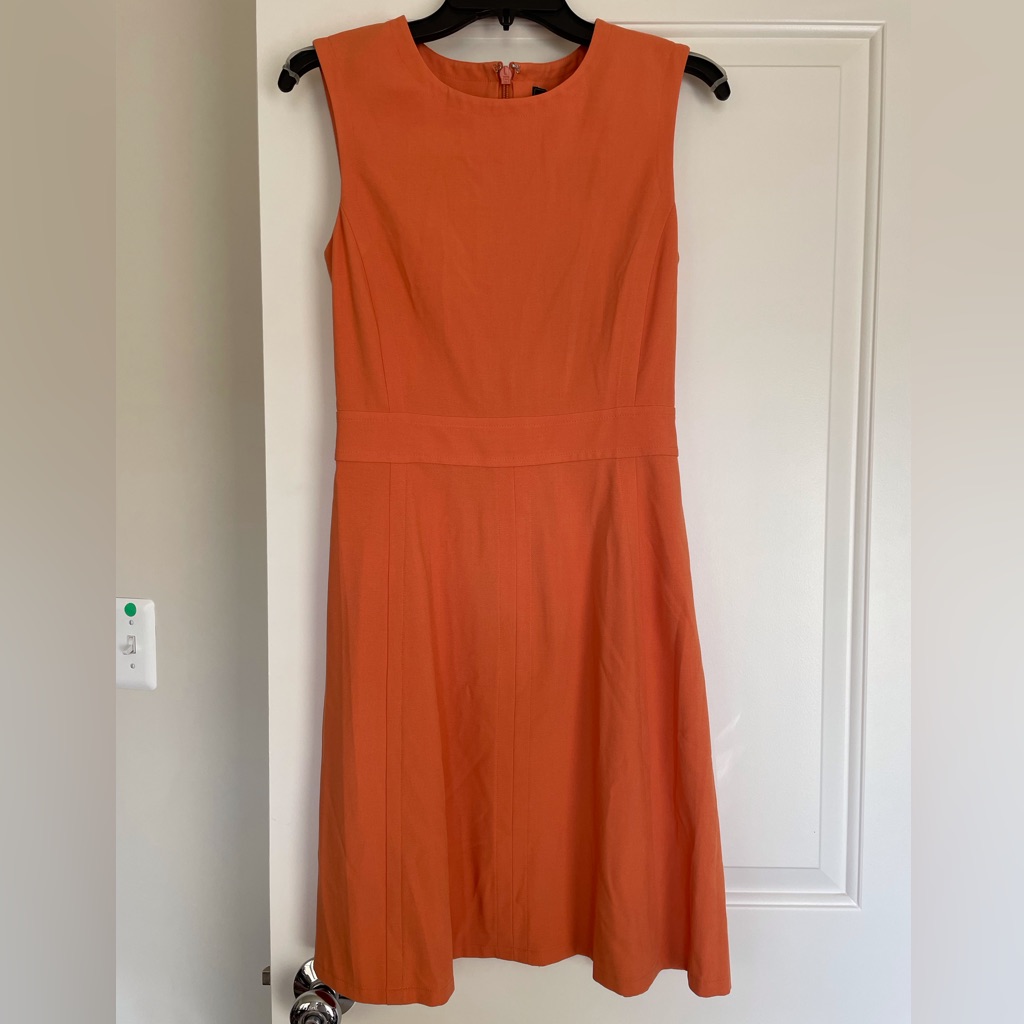 Bcbg Orange Dress